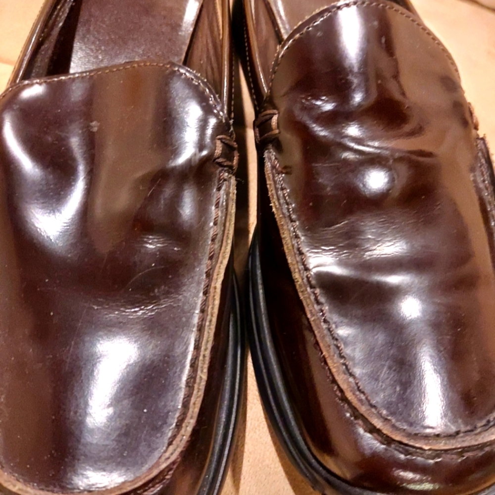 Coach slip on sandals.